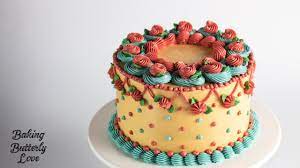 People will go nuts for this cake! Vintage Cake Decorating Buttercream Piping Techniques Youtube