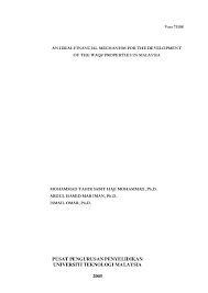 The crown claims a lack of medical attention was a factor in his death. Pdf An Ideal Financial Mechanism For The Development Of Waqf Properties In Malaysia Assoc Prof Dr Mohammad Tahir Sabit Haji Mohammad Academia Edu