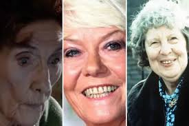 The iconic EastEnders stars and characters we have lost including Peggy  Mitchell, Dot Cotton and Pauline Fowler
