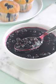 Coulis De Myrtilles Fraiches Ou Surgelees Sauce Aux Bleuets Recette Alimentation Myrtille Cuisine Culinaire