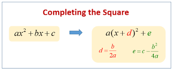 Make your child a math thinker, the cuemath way. Completing The Square Examples Solutions Videos Worksheets Activities