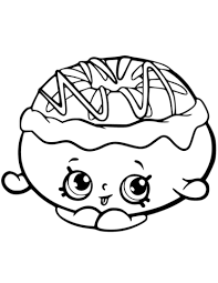 These spring coloring pages are sure to get the kids in the mood for warmer weather. Chrissy Cream Shopkin Coloring Page Coloring Sheets