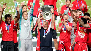 Collect limited cards featuring the bundesliga trophy, the supercup trophy, and the official bundesliga match ball from derbystar. Flick Leaving Bayern A Record Win Rate And A Trophy Every 14 Games The Key Numbers Behind Departing Coach S Tenure