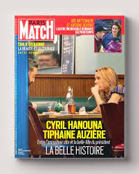 🚨 À la une de 𝗣𝗔𝗥𝗜𝗦 𝗠𝗔𝗧𝗖𝗛 cette semaine ! 📌 Cyril Hanouna et  Tiphaine Auzière, la belle histoire. 📌 Iris Mittenaere et Antoine Dupont,  un couple à l'essai. 📌 Émilie Dequenne,