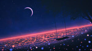 1236 anime wallpapers (4k) 3840x2160 resolution. Starry Sky Anime Wallpaper