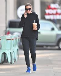 olivia palermo in nike workout gear