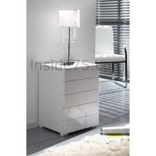 Achetez votre chevet design blanc laqu� chez nouvomeuble + 200 petits chevet blanc pas cher en stock + de 20.000 produits paiement s�curis� jusqu'� 4 fois livraison soign�e. Chevets Meubles Et Rangements White Chevet 5 Tiroirs Laque Blanc Design Inside75