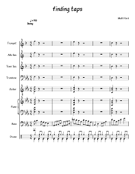 Select the song you want them to learn, print it out for them to practice at home and when they get back to the lesson they will be able to show off their skills in piano maestro on your studio ipad. Finding Taps Sheet Music For Piano Trumpet In B Flat Trombone Drum Group More Instruments Jazz Band Musescore Com