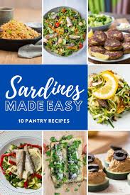 Ten Easy Canned Sardine Recipes Sardine Recipes Sardine Recipes Canned Recipes