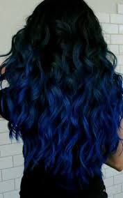 Pin By عاشقه الحياة On صبغات شعر Hair Styles Hair Color Dark Blue Ombre Hair