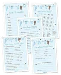 Juegos novedosos para baby shower con clauns. Las Mejores Ofertas En Azul Fiesta Baby Shower Fiesta Juegos De Cartas Ebay