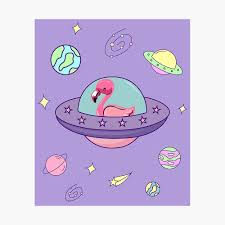 Maybe you would like to learn more about one of these? Flamingo Youtube Flamingo Plush Flamingo In A Cute Spaceship Surrounded By Planets And Stars Sticker Pack Poster By Sgs Redbubble