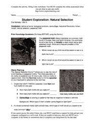 Can't find your question in our library? Student Exploration Natural Selection Answer Key Fill Online Printable Fillable Blank Pdffiller