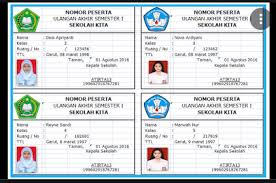 Contoh format skhu sd ktsp tahun pelajaran 2016/2017 contoh format skhu sd kurikulum 13 tahun pelajaran 2016/2017 demikianlah info ini kami berikan, semoga bermanfaat. Aplikasi Cetak Kartu Peserta Ujian Skhu Dan Ijazah Format Excel Dicariguru Com