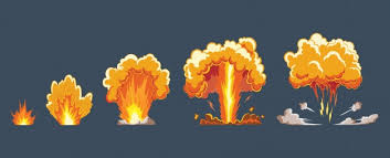 60 free explosion sound effects. Premium Vector Cartoon Explosion Effect With Smoke Comic Boom Effect Explode Flash Bomb Comic Illustration Frame Sprite Animation Frames For Game