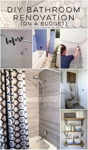 A Diy Bathroom Renovation Phase1 5 Lemon Thistle Diy Bathroom Renovation Diy Bathroom Remodel Diy Bathroom Makeover