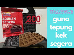 Untuk membuat kek 1 kilo, menggunakan koko berkualiti tinggi, boleh dikukus atau pun dibakar menggunakan oven. Cara Mudah Pantas Buat Waffle Guna Tepung Kek Kukus Segera Kedai Eco Youtube