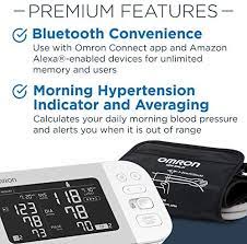 Accurate, reliable, connected blood pressure readings in the palm of your hand. Amazon Com Omron Platinum Blood Pressure Monitor Premium Upper Arm Cuff Digital Bluetooth Blood Pressure Machine Stores Up To 200 Readings For Two Users 100 Readings Each Health Personal Care