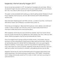 Malaysia's biggest online sale event is back again! Kaspersky Internet Security Keygen 2017