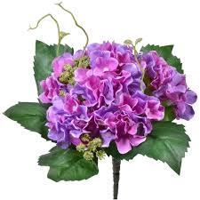 Flori Artificiale Zola Buchet Hortensii Mov 22 Cm Emag Ro
