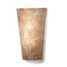 It S Exciting Lighting Vivid Series Sand Granite Brown High Gloss Wall Mounted Indoor Outdoor Battery Operated 5 Integrated Led Sconce Iel 2478g The Home Depot