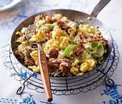 Poree Hack Pfanne Mit Knopfle Rezept Knopfle Rezept Rezepte Einfache Gerichte