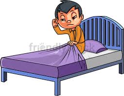 Child Waking Up Cartoon Clipart Vector Friendlystock Cartoon Clip Art Kids Vector Kids Clipart