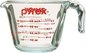 How many teaspoons are in 1 / 16 cup? Amazon Com Pyrex Prepware 1 Cup Measuring Cup Clear With Red Measurements Kitchen Dining