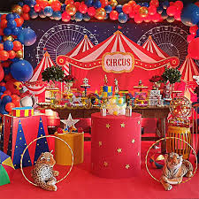Check spelling or type a new query. Carnival Circus Theme Party 1st Birthday Party Decorations For Home Kids Favor Banner Circus Gift Bags Balloon Party Supplies Party Diy Decorations Aliexpress