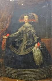 Infanta of spain.born at the escorial, spain, on september 20, 1638; Velazquez Diego Portrait Of The Infanta Maria Theresa Of Spain Mutualart