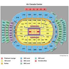 Credible The Acc Seating Chart Aircanadacentre Raptors