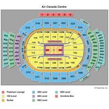 Credible The Acc Seating Chart Aircanadacentre Raptors