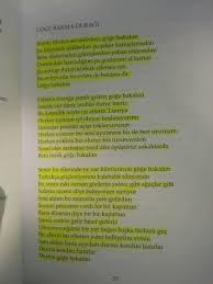 Turgut Uyar Goge Bakma Duragi Siir Poem Siir Kitap Alintilari Alintilar