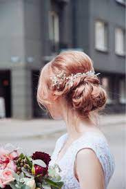 Wedding Hair Pastel Pink Weddings Wedding Hairstyles Pink Wedding