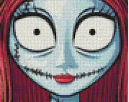 Cross Stitch Pdf Pattern Sally, Nightmare Before Christmas Pattern  16,18,20,22 AIDA