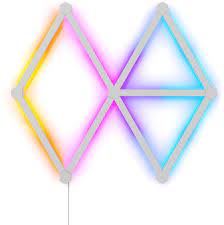Nanoleaf Lines Smarter Kit 9 Light Lines Multicolor Nl59 K 0003lw 9pk Best Buy