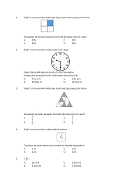 Peperiksaan Akhir Tahun 2016 Matematik Tahun 5 Kertas 1 Membalik Buku Halaman 1 11 Anyflip