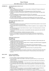 Therefore, it is no surprise that recruiters. Process Consultant Resume Samples Velvet Jobs