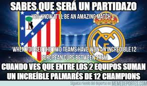 San mames barria, bilbao, spain disclaimer: Atletico Madrid V Real Madrid Memes Jokes Gags And Quips As Com
