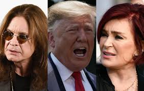 She had met ozzy, but the pair hadn't started dating. Sharon And Ozzy Osbourne Slam Donald Trump For Using Crazy Train To Mock Democrats
