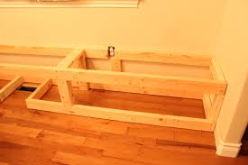 Modern breakfast nook bench for book lovers. Breakfast Nook Update The Bench The Wood Grain Cottage