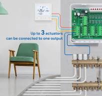 8 Zone Central Heating Hub Controller UnderFloor Water Heating System For  Gas Boiler Pump Valve Actuator Smart WIFI Thermostat - AliExpress 13