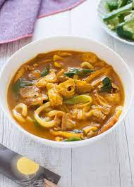 Curry Udon Udon Noodles With Curry Flavoured Broth Recipetin Japan Recipe Asian Recipes Curry Udon Udon Noodles