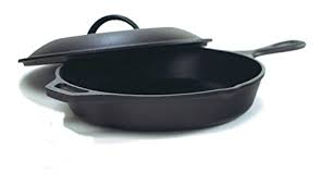 Target/kitchen & dining/lodge cast iron saucepan (322)‎. Lodge Seasoned Cast Iron Skillet With Cast Iron Lid 12 Inch Cast Iron Frying Pan With Lid Set Buy Online In India At Desertcart In Productid 95333763