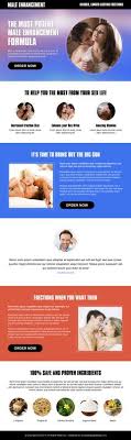 Clean And Converting Male Enhancement Responsive Landing Page Design To Boost Your Male Enhanceme Landing Page Design Male Enhancement Best Landing Page Design