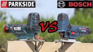 Parkside Pstka 12v Vs Bosch Gst 12v Professionnal Scie Sauteuse Jigsaw Youtube