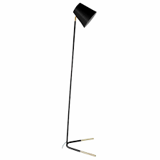 A compact version of a floor lamp, a modern table lamp serves as both a functional light fixture and a table decoration. Black Gold Floor Lamp Metal Floor Lamps Barker Stonehouse