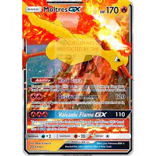 Once every several decades, this migratory pokémon appears in the crown tundra. Moltres Gx Custom Pokemon Card Zabatv