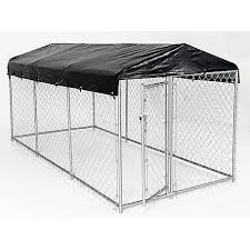 Image result for sun shade covers for dog kennels slope roof. Dog Kennels Containment Gates At Tractor Supply Co