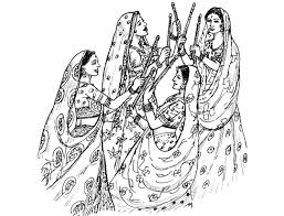 Indian Woman Tradition Sail Image With Dance Womanfrom The Gallery India Dance Coloring Pages Coloring Pages Dance Of India